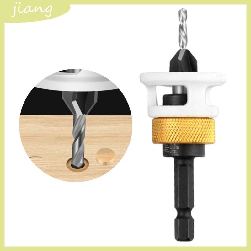 JN Home Countersink เจาะบิตปรับเครื่องมืองานไม้สําหรับ Woodworkers Hobbyists
