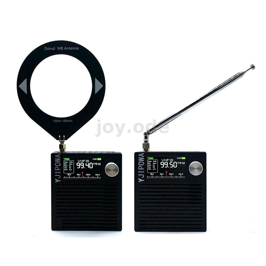 ATS MINI V3B SI4732 DSP วิทยุ 3000mAh แบตเตอรี่ Hi-Z และเครื่องขยายเสียงหูฟัง Circuit