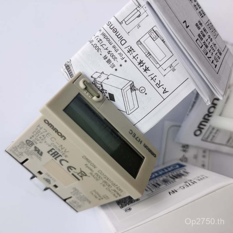 Omron H7EC-NFV อุตสาหกรรม Original Timer H7EC-NV Punching Electronic Mechanical Counter ยี่ห้อใหม่ D