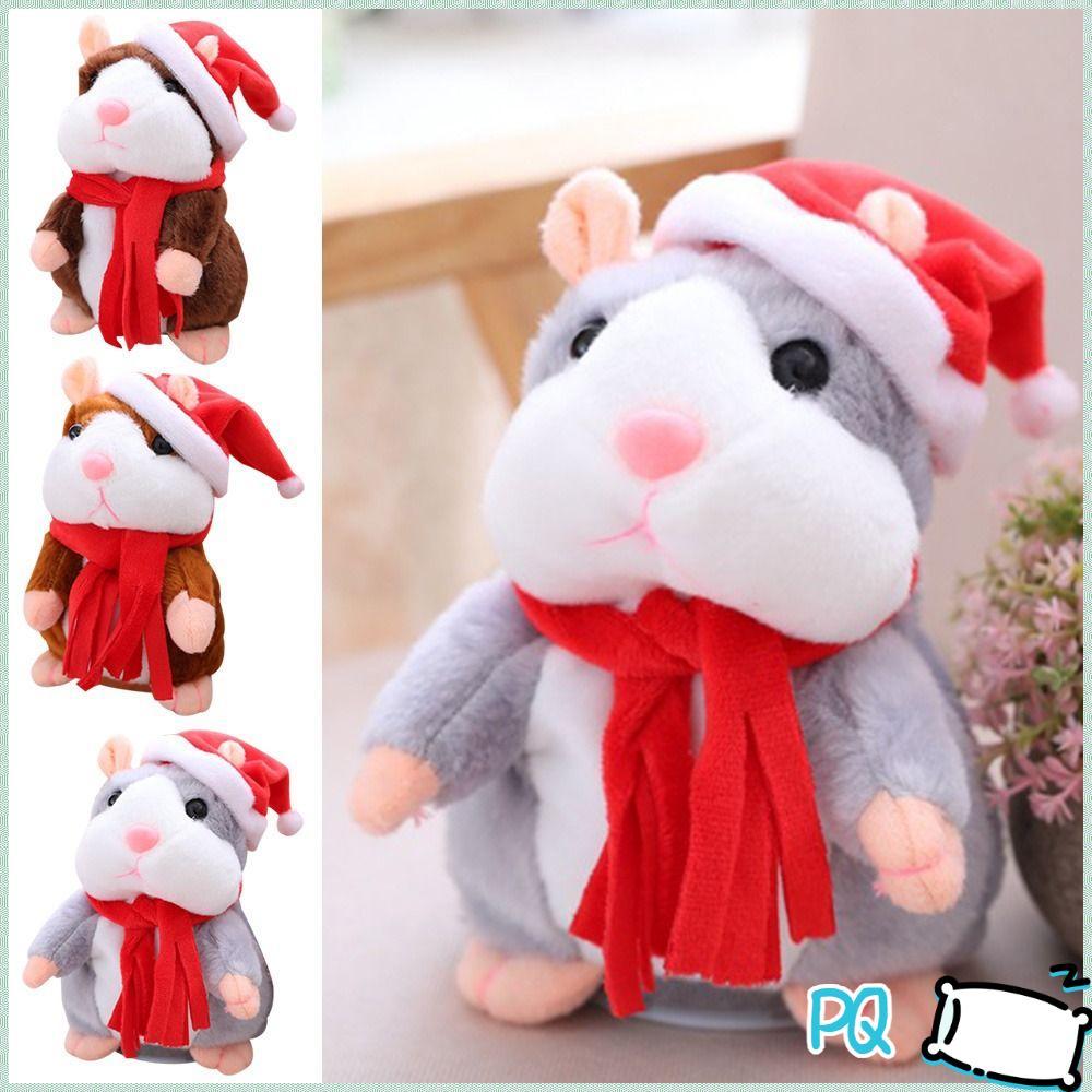 PQ Talking Hamster ขายร้อนน่ารักของเล่นเพื่อการศึกษา Xmas Doll