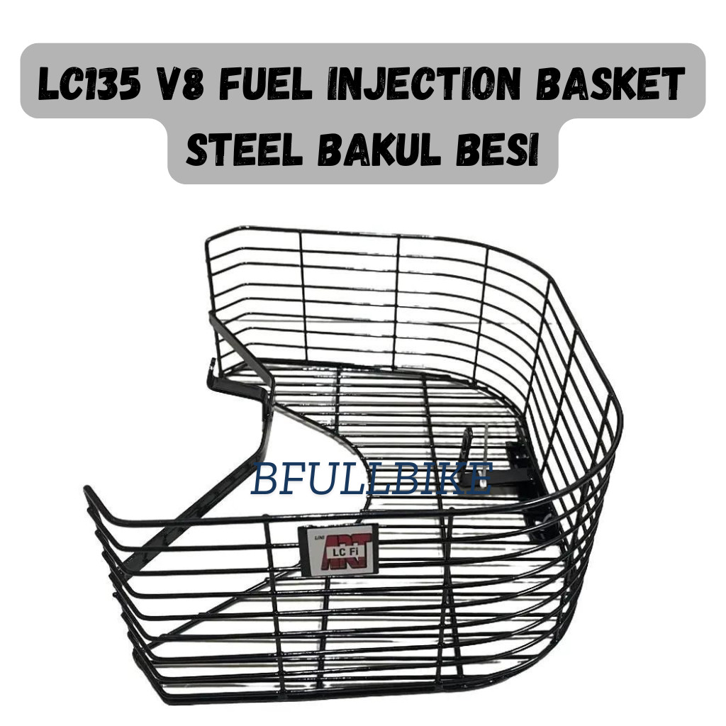 YAMAHA LC135 V8 FUEL INJECTION V8 FI LC135 ใหม่ LC135 ใหม่ล่าสุด V8 FI ตะเกียบเหล็ก RAGA BAKUL IRON 