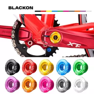 สกรูแคลนค์เซ็ท ทำจากอลูมิเนียมอัลลอยด์ ทนทาน Hollowtech สำหรับชิ้นส่วนจักรยาน