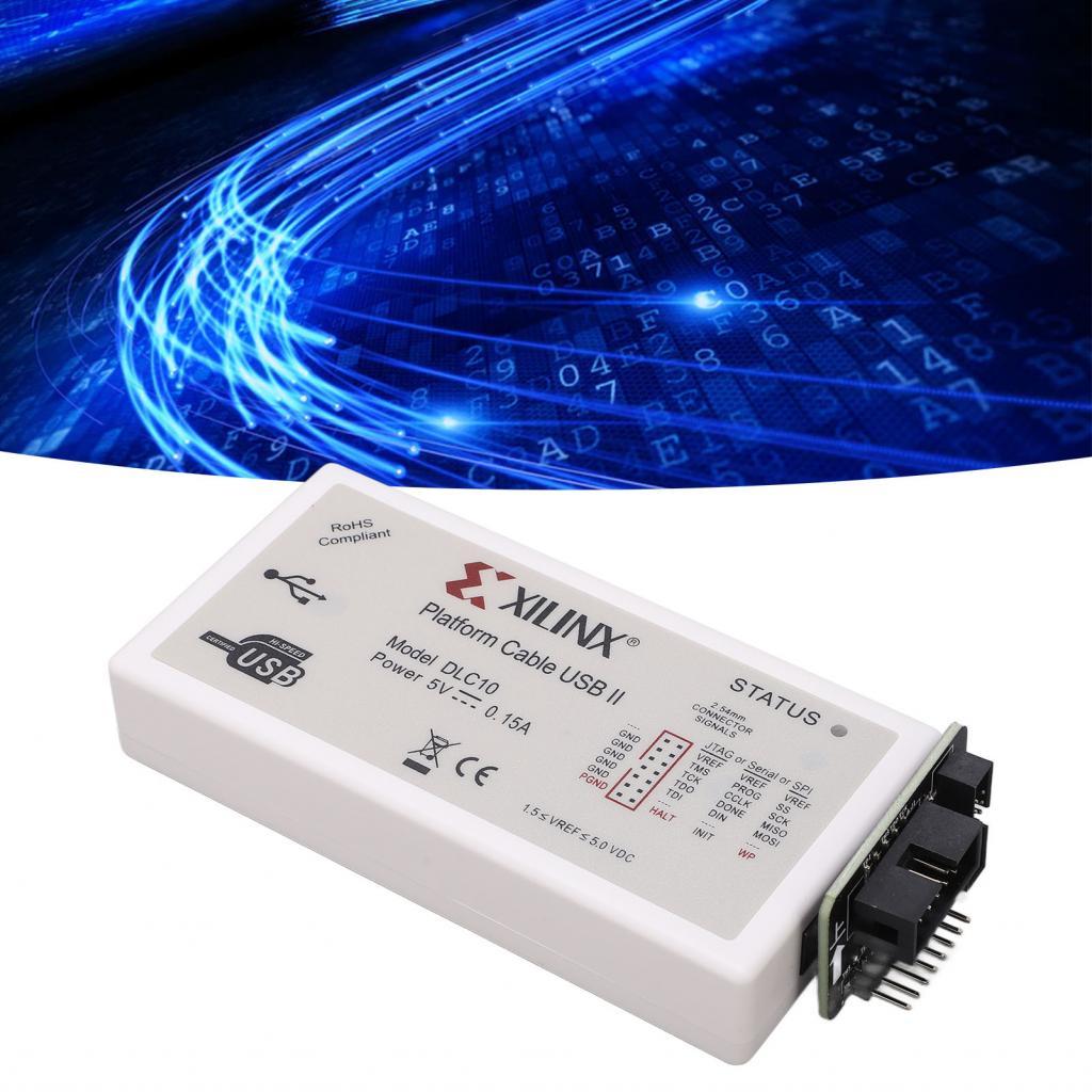 DLC10 แพลตฟอร์ม Downloader ABS 1.5-5.0VDC ดาวน์โหลด USB สาย Stable 5 ชิ้นสายแบนสำหรับงานไฟฟ้า
