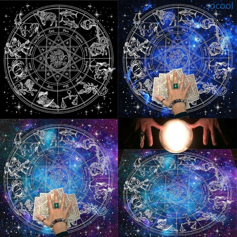 ลูกตุ้ม Dowsing สำหรับการทำนายและการ์ดOracle บนแผ่นเกมกระดานAstrology