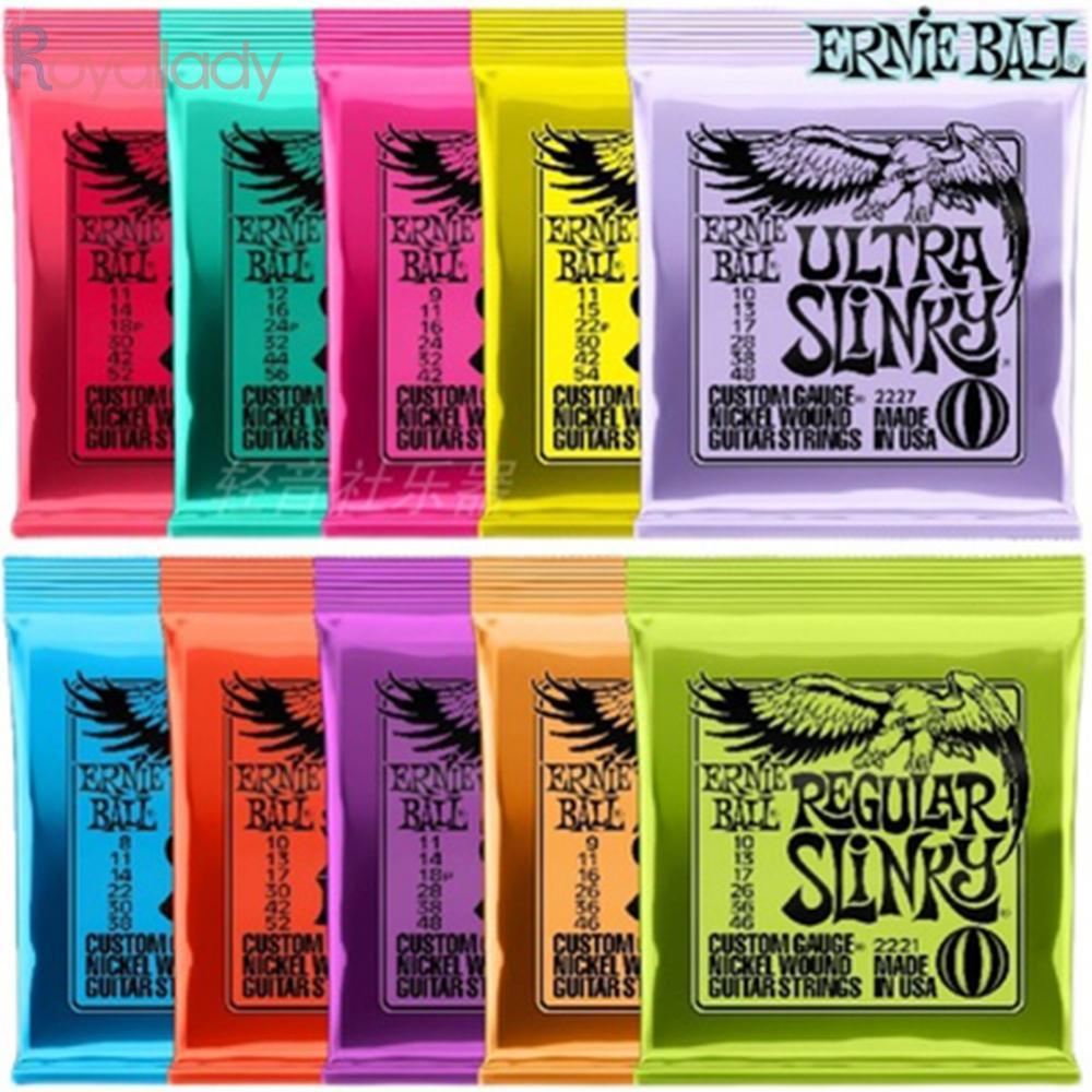 Ernie Ball สายกีตาร์ไฟฟ้า Super Slinky Regular (2221 2223 090042)