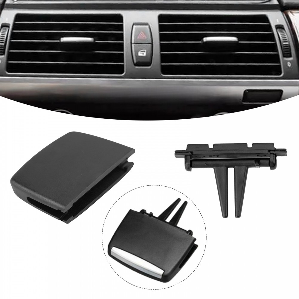 1xCar Front A/C Air Vent Outlet Tab Clip Repair Kit For For BMW X5 E70 X6 E71