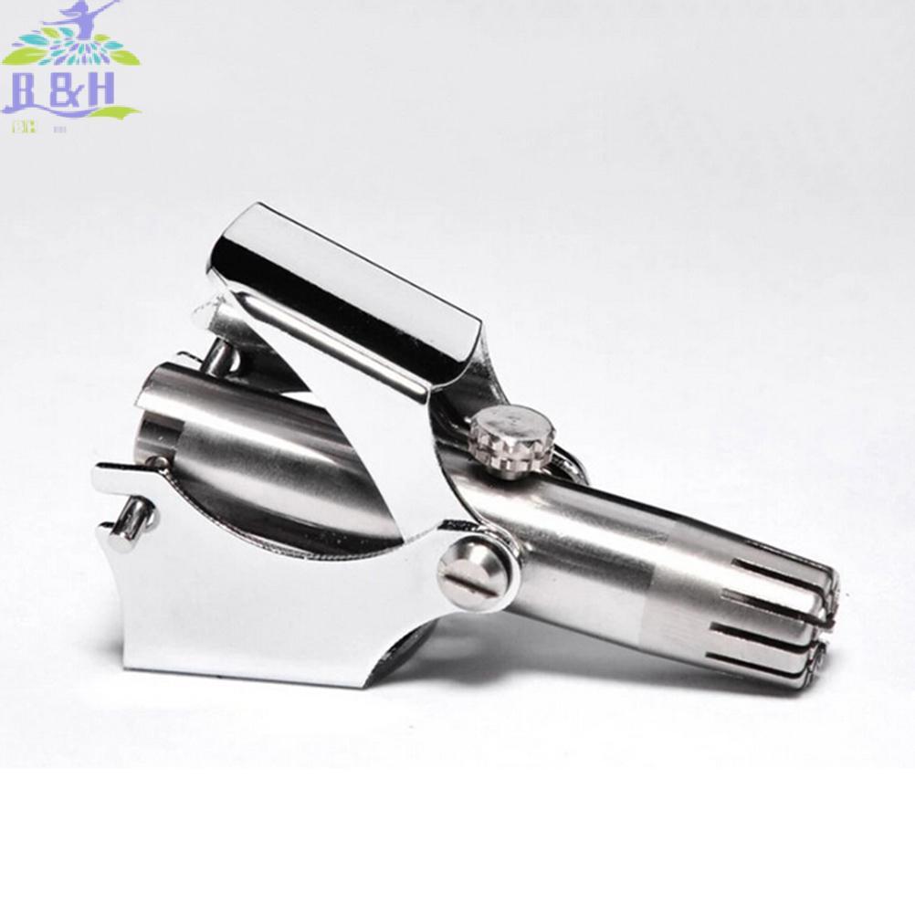 B&H Nov Manual Stainless Steel Nose Ear Hair Trimmer ปัตตาเลี่ยนกําจัดขนตัด T30 WF {vn}