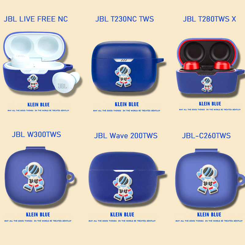 คุณภาพดีCase สําหรับ JBL Tune 230NC/130NC/235NC กล่องซิลิโคนหูฟังปกอ่อนพร้อมตะขอ