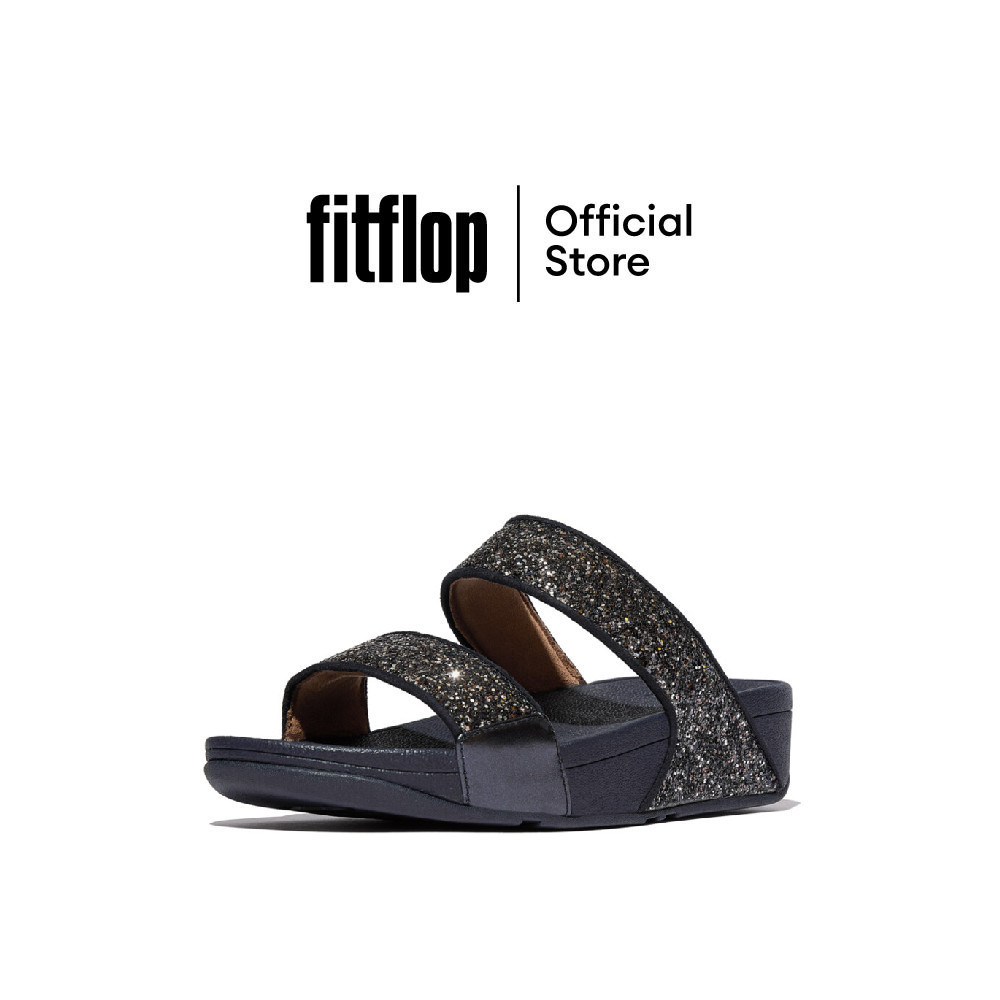 FITFLOP LULU MULTI-TONAL GLITTER S รองเท้าแตะผู้หญิง รุ่น JE5-442 สี BLUE