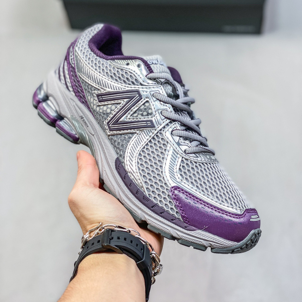 11.22c Pure Original NB860 V2 ฤดูใบไม้ผลิฤดูร้อน Retro Millennium สไตล์ผู้ชายผู้หญิงรองเท้าอินเทรนด์