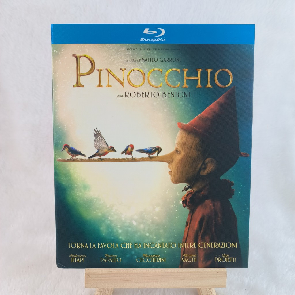 A495 ภาพยนตร์อิตาลี Blu-ray Pinocchio (2019) BD25 English C0103