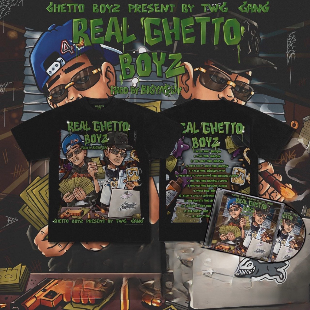 🥠 (พร้อมส่ง)1MILL&4BANG เสื้อยืด