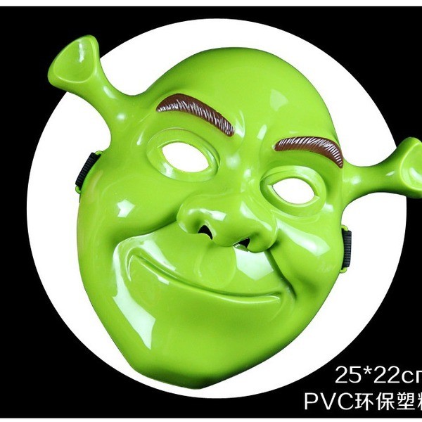 หน้ากากแฟนซี หน้ากากผีฮาโลวีน Monster Shrek Mask Alien Halloween Horror Shrek คอสเพลย์การ์ตูนการสร้า