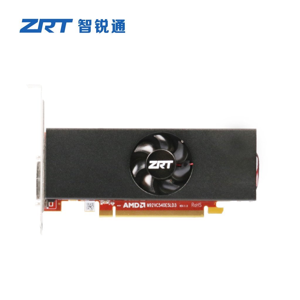 AMD กราฟิกการ์ดหลายหน้าจอ HD5450 1G 64bit MDDR3 VHDCI ถึง 3HDMI/DVI PCI-E16x