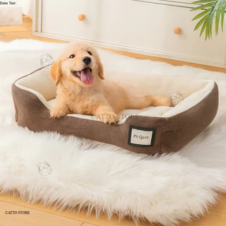 ที่นอนน้องแมว ที่นอนสัตว์เลี้ยง เบาะนอน นุ่ม หนา น่ารัก พาสเทล กันลื่น พร้อมส่ง มีขอบกันตก BEDA