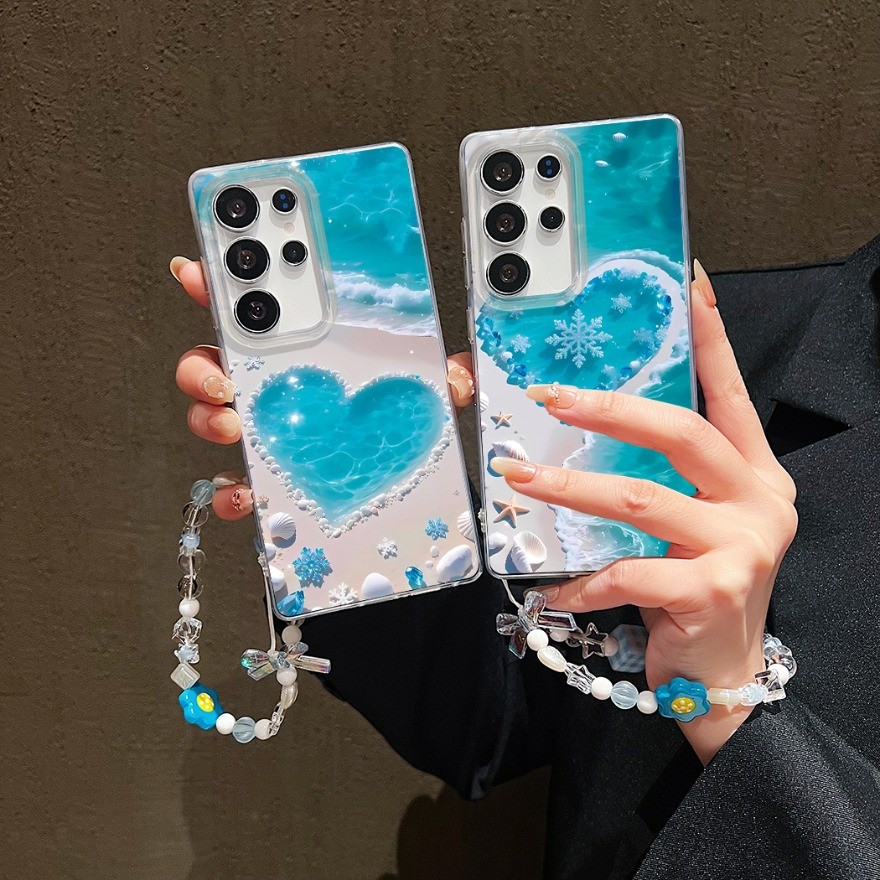 Blue Ocean Heart พิมพ์เคสโทรศัพท์สําหรับ Remi A1 A2 12 9 9T 13 A5 A4 A3 Pro 13C 12C 10C 10A 9C 10 Pr