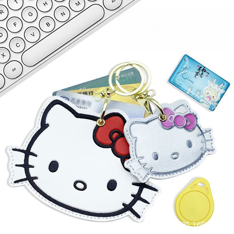 นักเรียนหญิงน่ารักการ์ตูนบัตรอาหารผู้ถือ E-Zlink รถบัสการ์ด Campus ผู้ถือบัตร NFC การ์ดฝาครอบป้องกัน