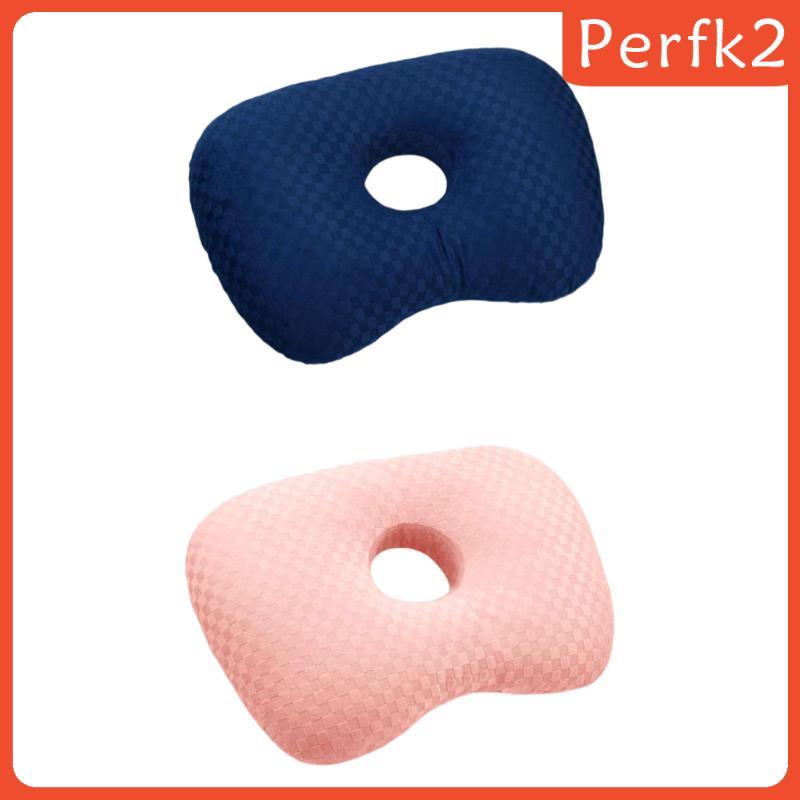 [Perfk2] หมอนเจาะหู นุ่ม สําหรับใส่หูฟัง ต่างหู หมอน Sleeper ด้านข้าง