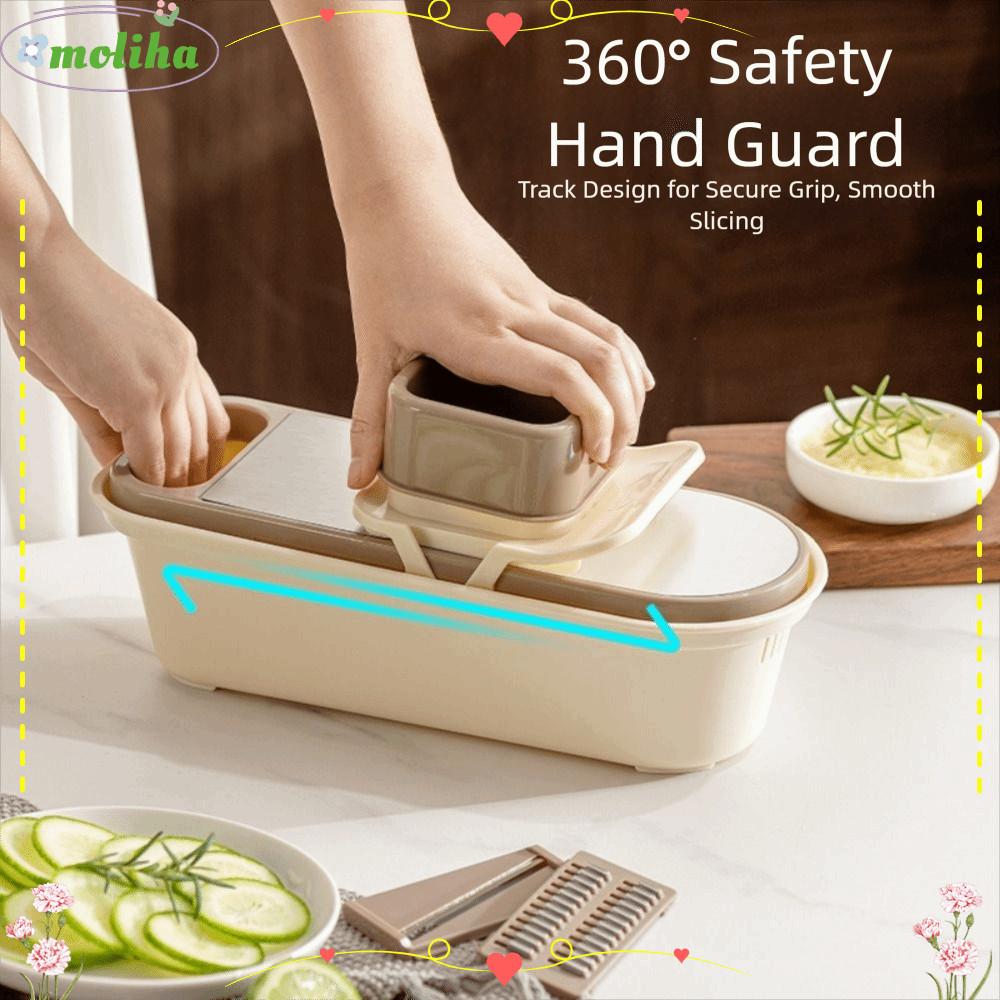 MOLIHA เครื่องบดกระเทียมขิง, อุปกรณ์ครัวเครื่องตัดผักอเนกประสงค์,แบบพกพาคู่มือเครื่องบดกระเทียมสําหรับบดเครื่องเทศสมุนไพรกระเทียม