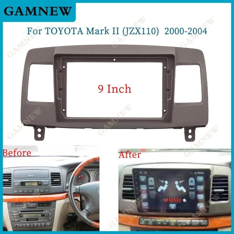 เหมาะสําหรับ Toyota2000-2004 TOYOTA MARK II (JZX110) Android Navigation Variety Panel Cover Frame
