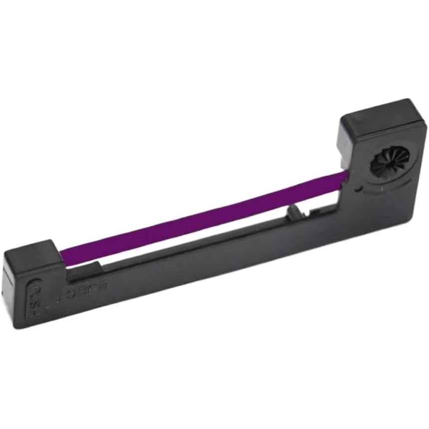 10pcs สีดําสีม่วง Taxi Ribbon ตลับหมึกเทป ERC-09 ERC09 ใช้งานร่วมกับ 3588B 3589D DT6000 FE-700 PCR36