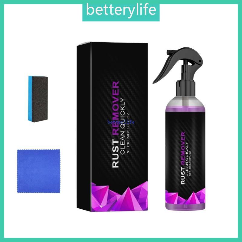 BTF 100ml 3 38oz สเปรย์กําจัดสนิมรถยนต์มัลติฟังก์ชั่นน้ํายาขจัดสนิมสีขจัดสนิม