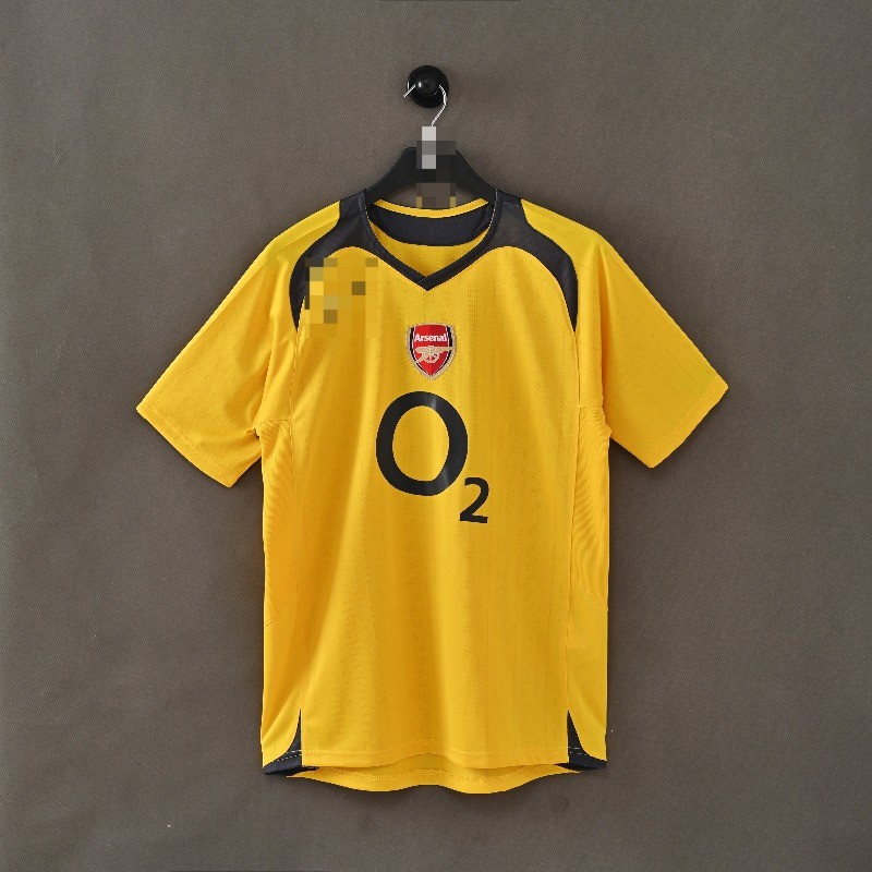 Retro 05-06 Arsenal away เสื้อฟุตบอลแขนสั้น