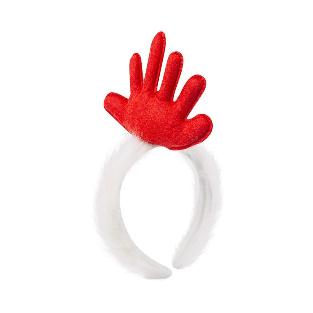 Rooster Chicken Headband Women Men White Cosplay Party Costume Accessories