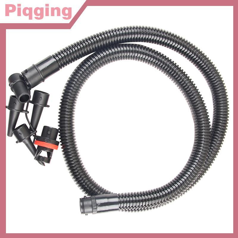 Piqging 1 ชุดปั๊มลม Inflatable Air Tube มือปั๊มท่อ 5 ขนาดหัวฉีดที่แตกต่างกันสําหรับ Kayak Paddle Board กระดานโต้คลื่นเรือยาง TH