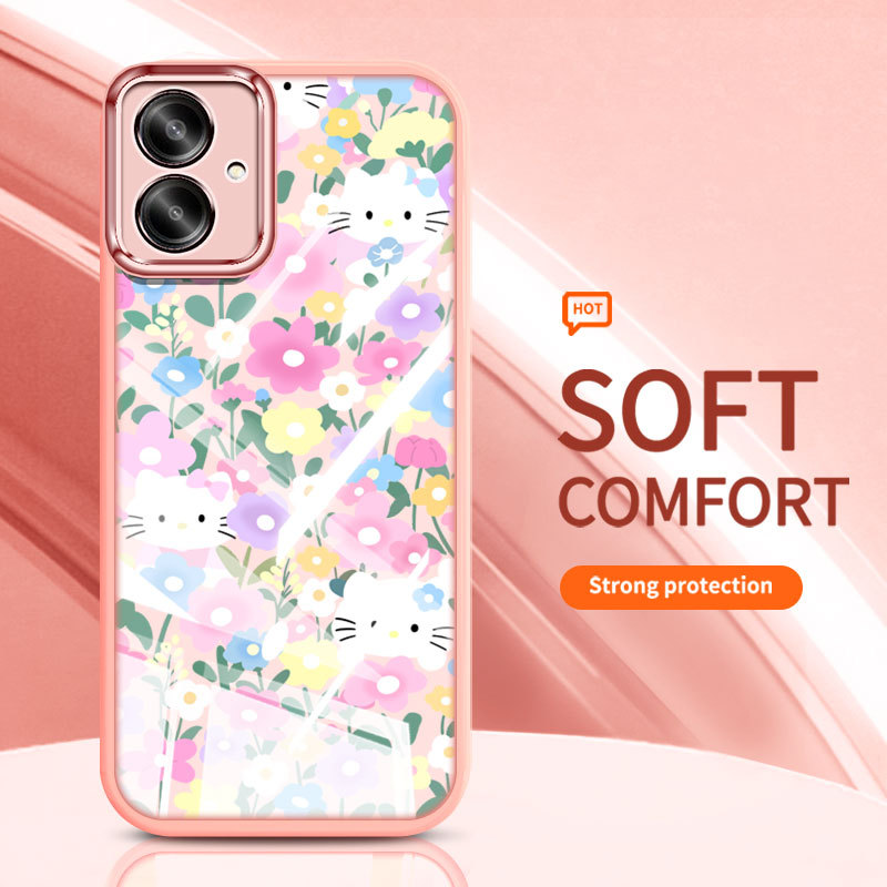 YBDปลอกใสสําหรับInfinixสมาร์ท 20 10 Plus Tecno POP 10 Spark GO 2 X6725B-C X6840B KM4 อินเทรนด์น่ารัก