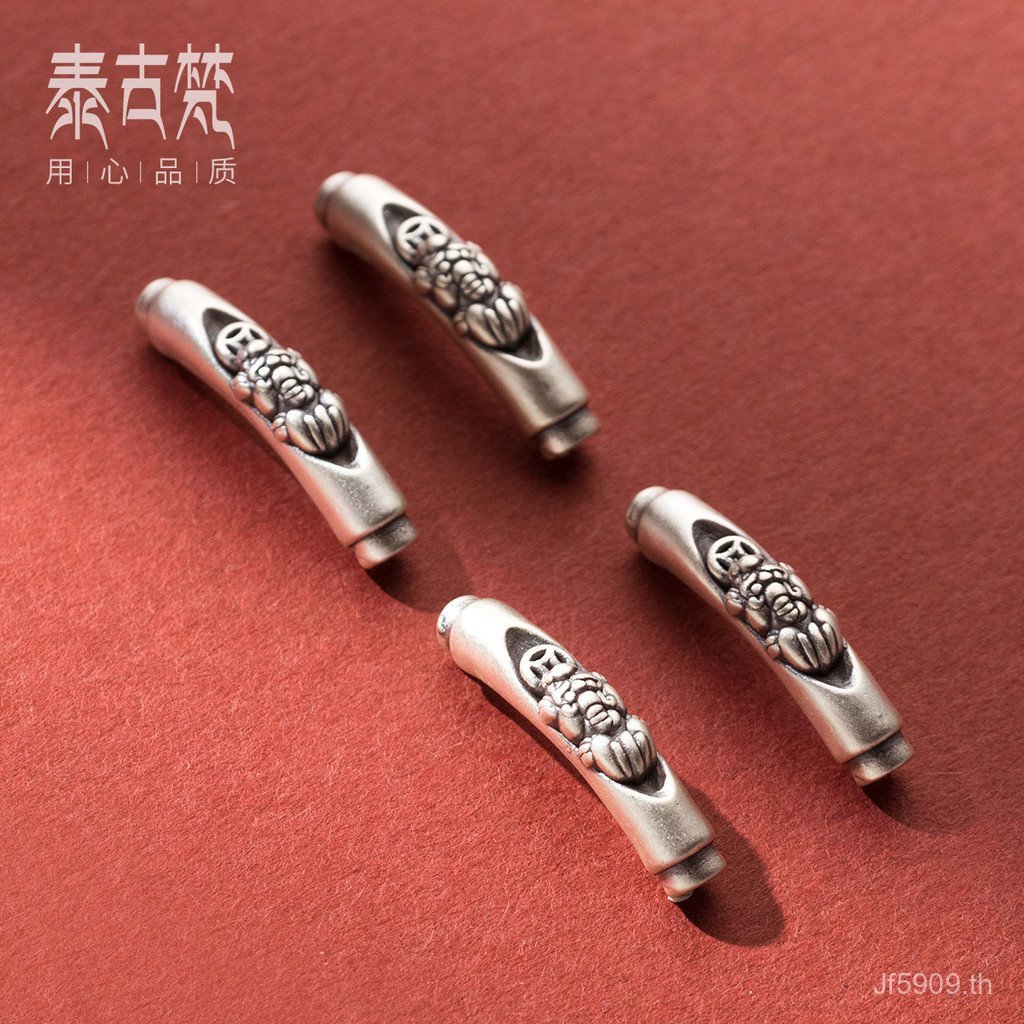 Pixiu เชือกถักแขนข้อศอก T0230 Hard เก่าอุปกรณ์เสริมวัสดุผลิตภัณฑ์กึ่งสําเร็จรูปเงิน 3D999DIY Retro P