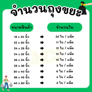 สุดคุ้ม! ถุงขยะ 3 แพ็ค แบบหนาพิเศษ เหนียวแน่น ไม่ขาดง่าย ไม่รั่วง่าย ไม่ต้องซ้อนหลายชั้น