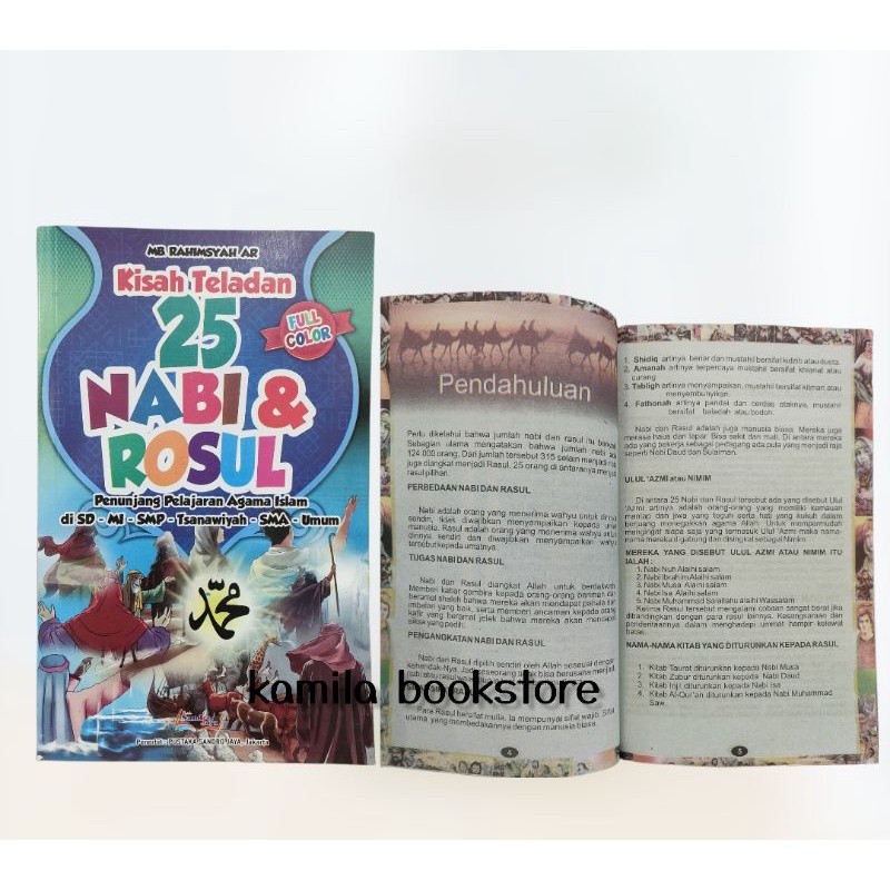 หนังสือเรื่องราวของ NABI ของ 25 PROPHETS & APISTLES