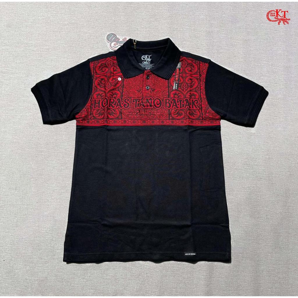 CKT เสื้อโปโล Haras Tano Batak เสื้อคอปก Premium Distro เสื้อ Cok Ko Tengok
