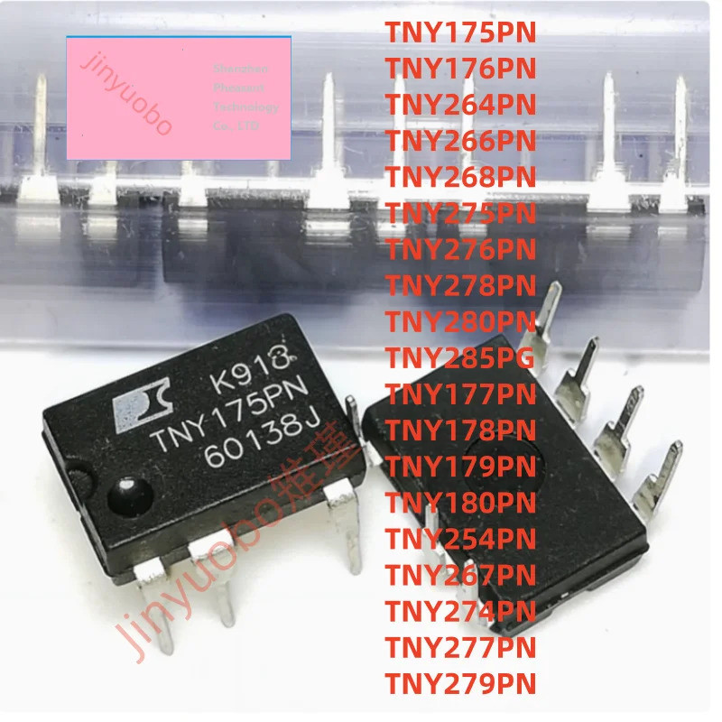 5PCS TNY278PN 279 254 274 267 277 179 177 180 178 TNY175 176 264 266 268 275 276 280P 285PG PN DIP-7
