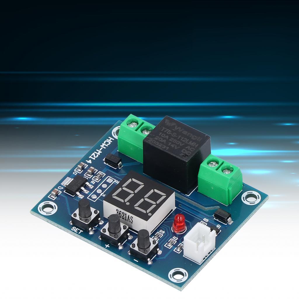 โมดูลควบคุมความชื้นเซนเซอร์ดิจิตอล XH-M24 จอแสดงผล 20-99%RH สำหรับระบบรดน้ำอัตโนมัติ