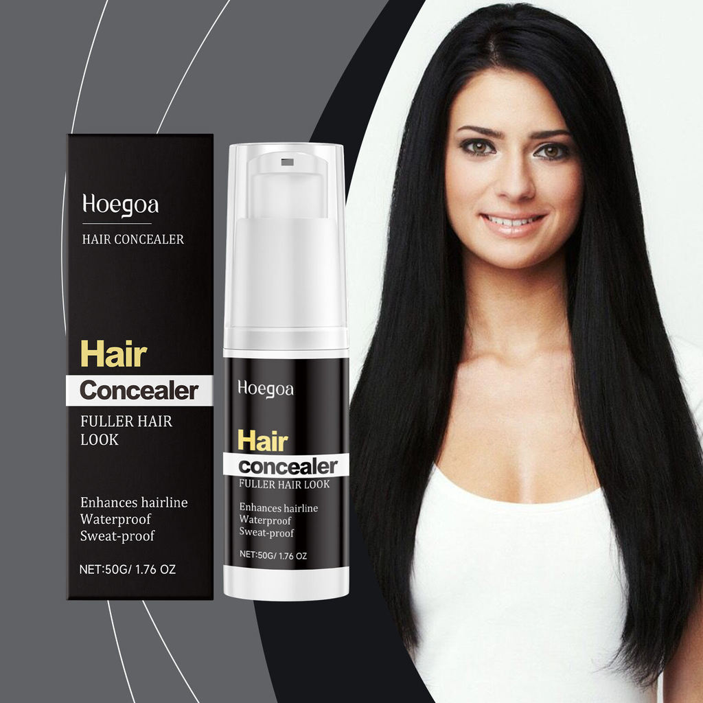 Hogoa คอนซีลเลอร์ผม Hairline คอนซีลเลอร์ผม Seam Filler หน้าผาก Shadow Fluffy ทุกวันคอนซีลเลอร์ 50g