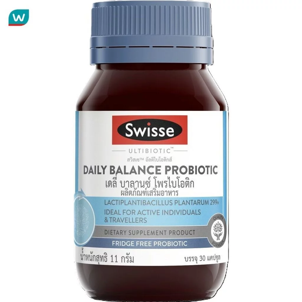 Swisse สวิสเซ เดลี่ บาลานซ์ โพรไบโอติค 30 แคปซูล
