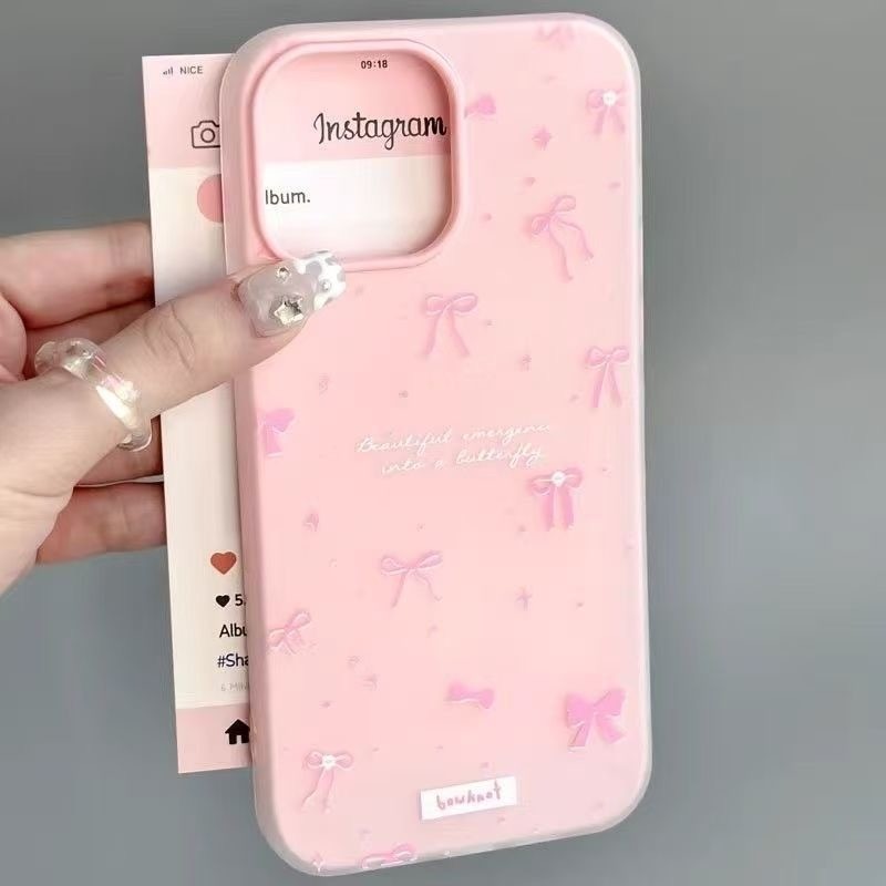 สําหรับ Vivo V50 Y16 Y04 Y100 Y17S V30 Y17 Y20 Y91 Y12S Y15 Y21 Y35 V27 Y15S Y27 Y95 Y36 Y21S Y93 Y33S-1 สีชมพู Jelly พิมพ์กันกระแทกน่ารัก 2-in
