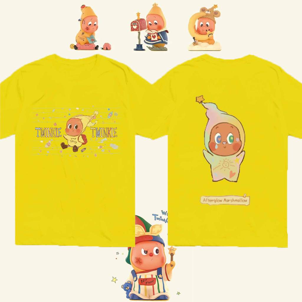 Twinkle Twinkle Sweet Dreams Forecast Series “Afterglow Marshmallow” Tee | Adult Graphic Short Sleeve T-Shirt