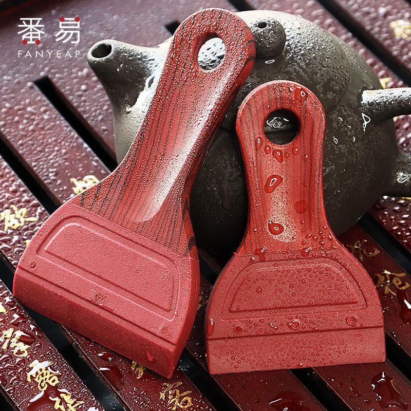 /1Y มีดโกนชา B1P4-น้ํากวาดถาดชาแปรงทําความสะอาดชากวาดปากกาไม่มีขุย Ebony V25P