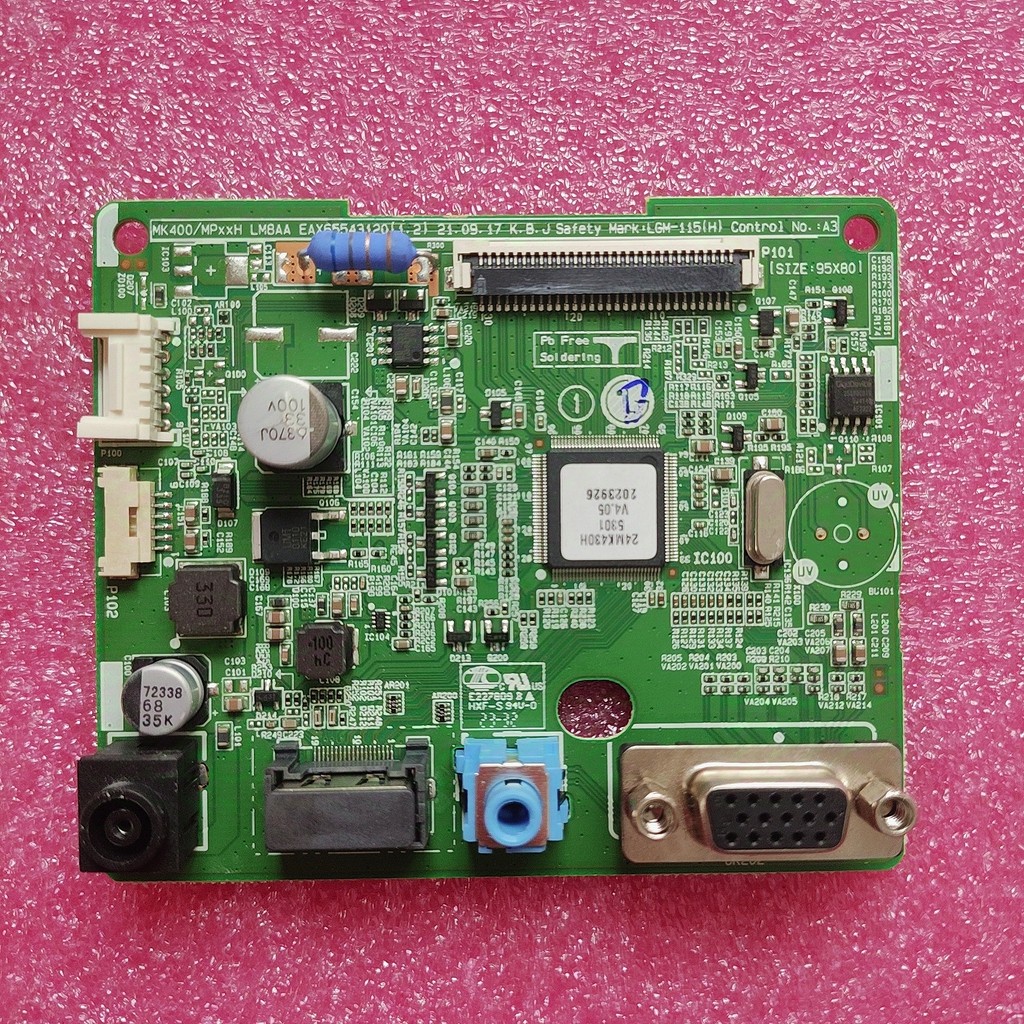 ยี่ห้อใหม่จอแสดงผล LG 24MK430H เมนบอร์ด EAX65543120(((1.2) LGM-115 (H)