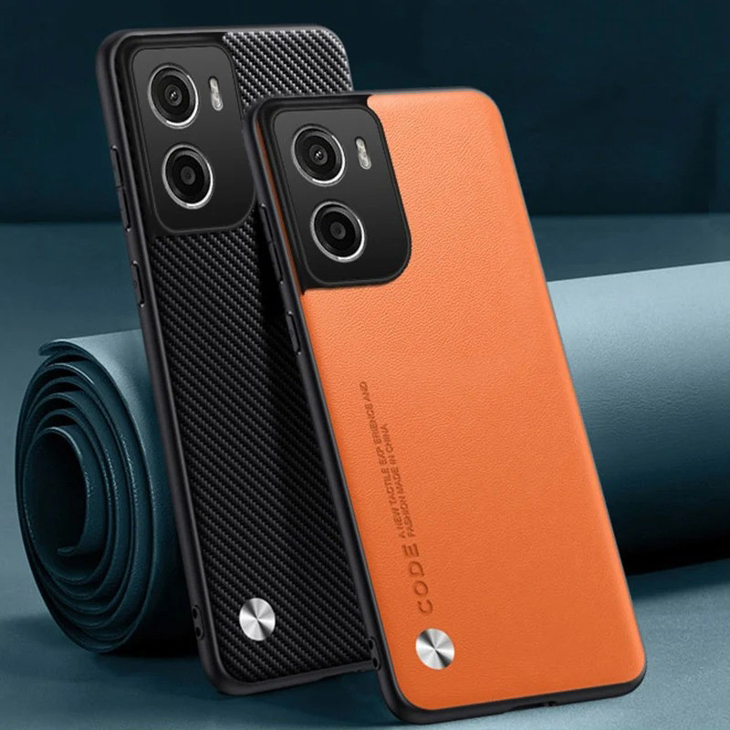 สําหรับ Motorola Moto G06 กันกระแทกหรูหรา Matte PU หนังธุรกิจกรณี