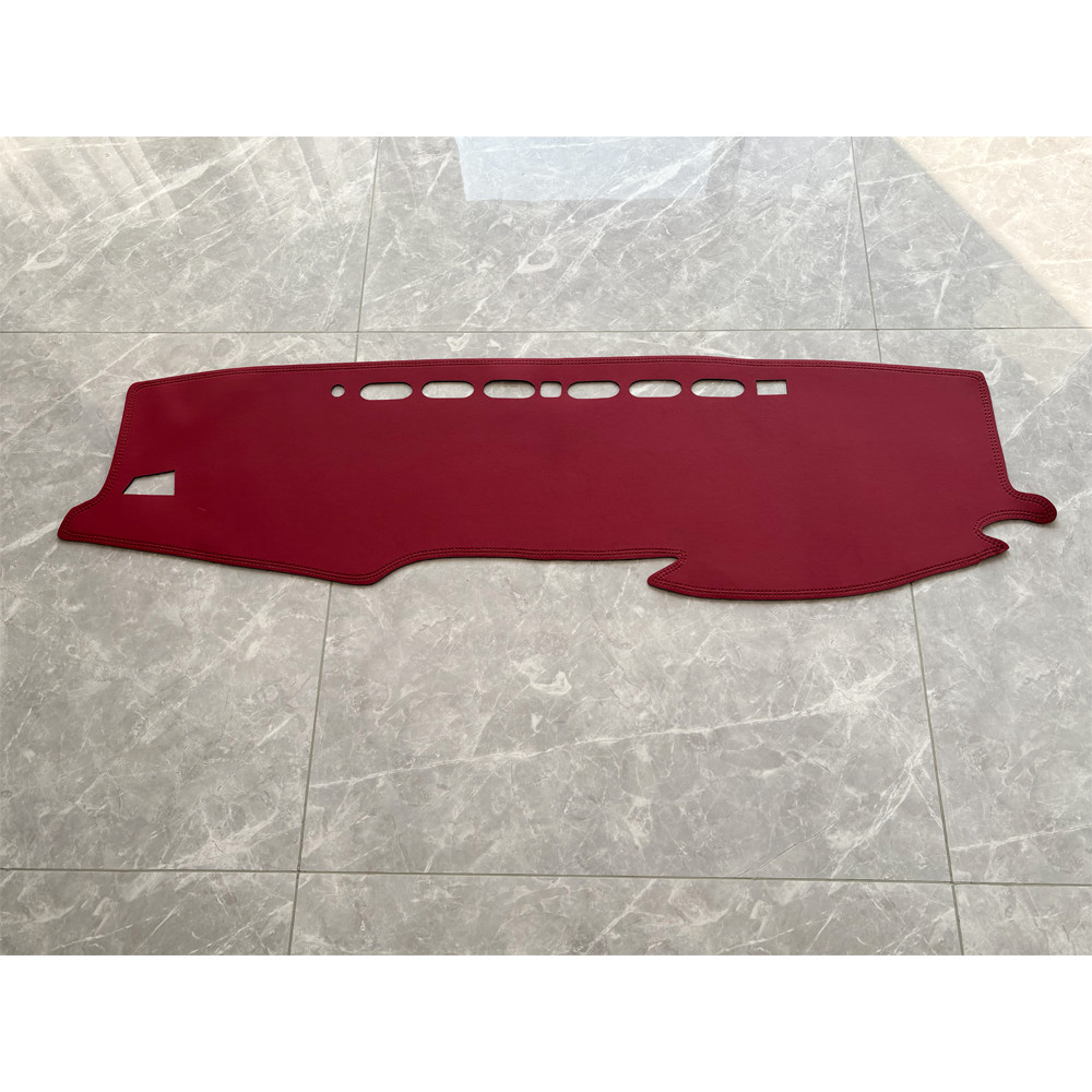 แผ่นรองแดชบอร์ด Toyota Hilux Revo 2016-2025 กันแดด คอนโซลหน้า กันลื่น ป้องกันรอย วัสดุหนังไมโครไฟเบอร์ - รูปที่ 6