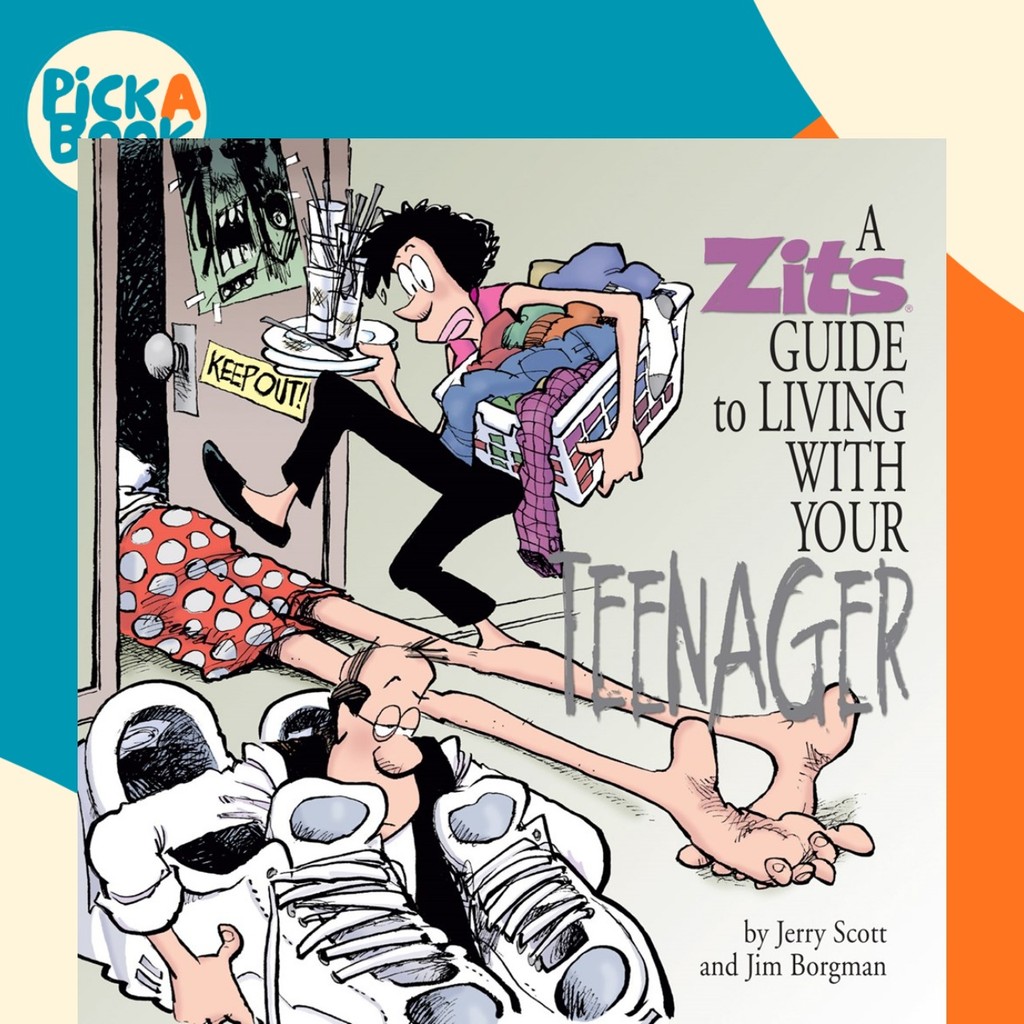 คู่มือ Zits กับชีวิตวัยรุ่นของคุณ โดย Jim Borgman (ปกแข็ง)