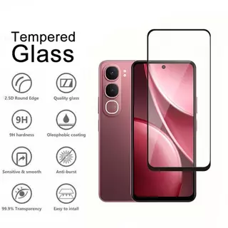 ฟิล์มกระจก สำหรับ VIVO Y21D Y21d Y31 5G Y200 Y19S V60Lite V50Lite กระจกนิรภัย กันรอยด้านหน้า
