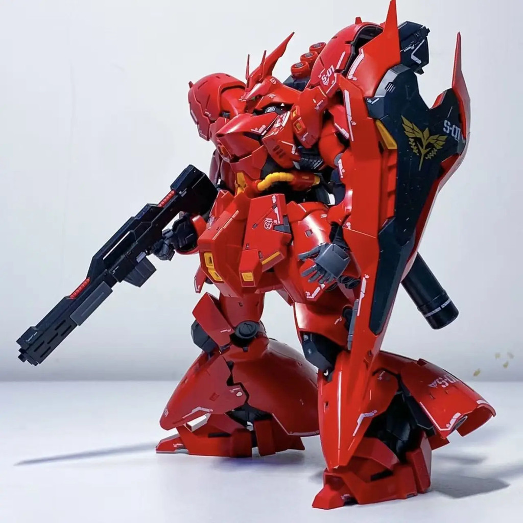 Sihai Studio 5503 Rg Sazabi 1/144 Scale Model Kit | รวมสติ๊กเกอร์สไลด์น้ํา & กรอบด้านในเต็ม