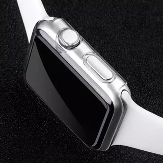 TPU กรณี/ กระจกนิรภัย PC for Apple Watch IWatch Ultra SE 3 2 Series 11 10 9 8 7 6 5 49 45 46 42 44mm อุปกรณ์ปกป้องหน้าจอ