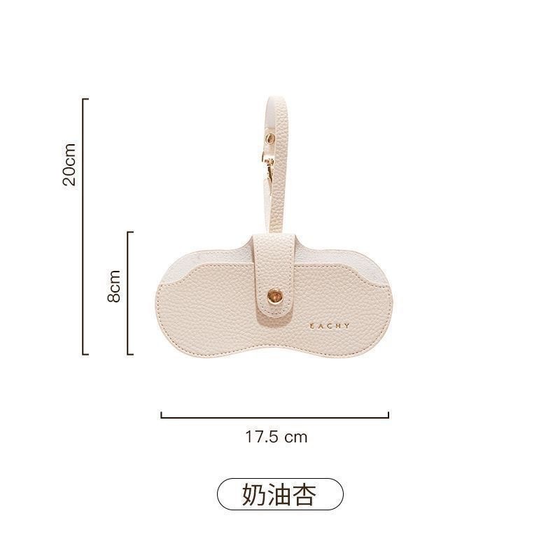 กระเป๋าเก็บแว่นตาหนัง แบบแขวนน่ารัก เหมาะสำหรับการเดินทาง - รูปที่ 3