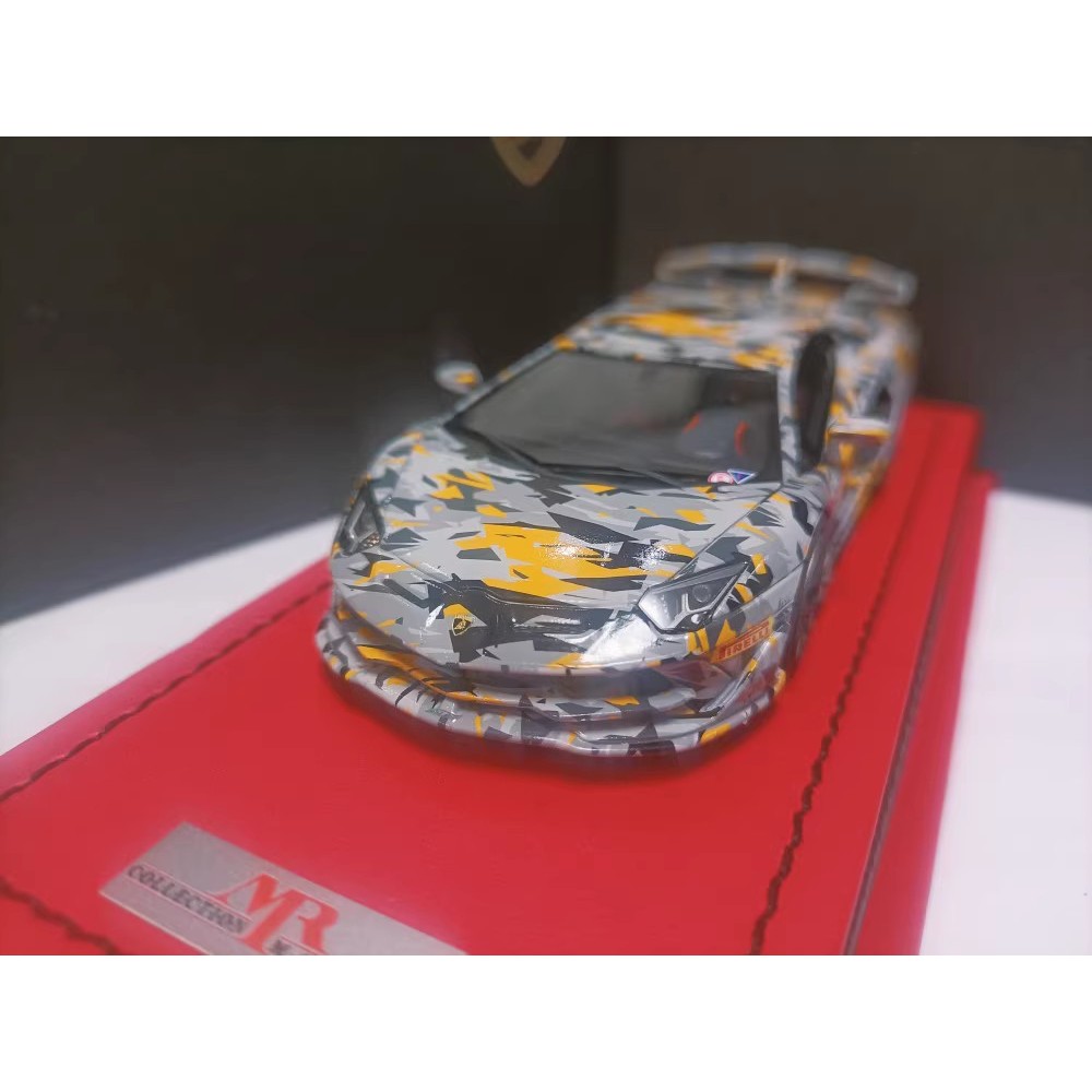 MR 1 43 Lamborghini Supercar Model Lamborghini Aventador SVJ Camouflage
